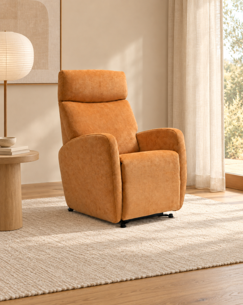 Sillón Faro en un salón contemporáneo