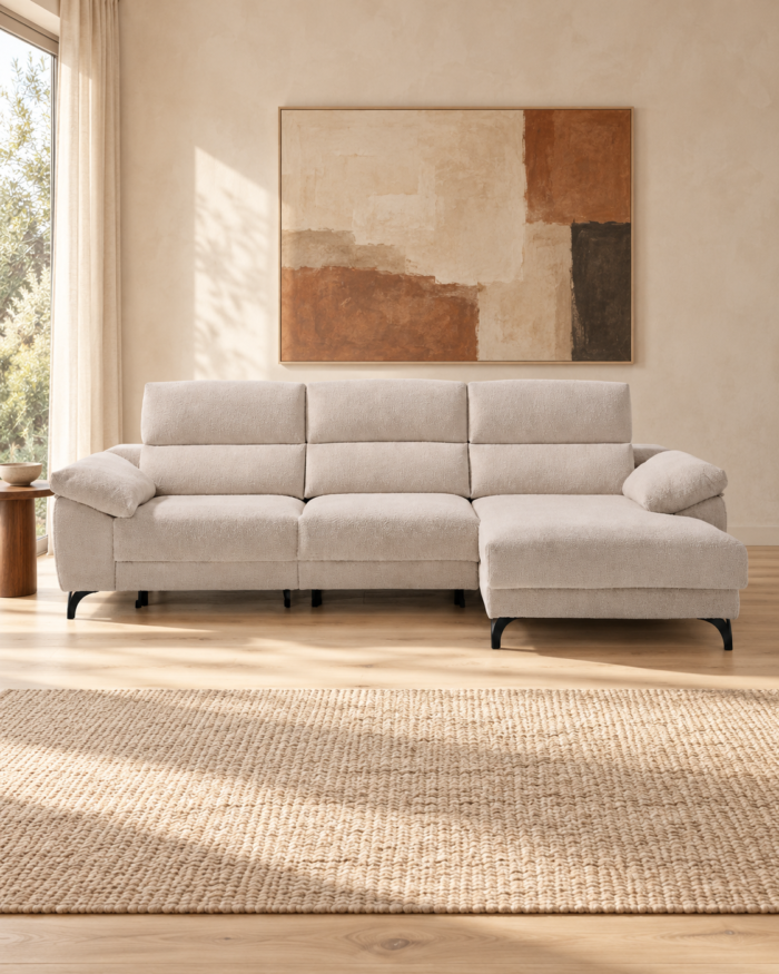 Sofá Toscana en un salón contemporáneo